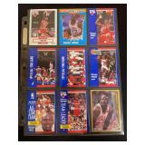 1990-1992 Fleer Michael Jordan Basketball Card Lot of 9