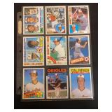 Topps Cal Ripken Jr. Baltimore Orioles Lot of 9 Cards