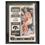 2023-24 Panini Contenders Season Ticket Caitlin Clark Rookie Card CC4 Basketball Sports Card Raw