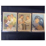 1959 Fleer Ted Williams Baseball Card Lot of 3 - Cards #2, #25, and #64