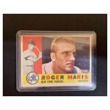 1959 Topps #377 Roger Maris New York Yankees Baseball Card