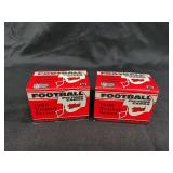 1989 Topps Traded Series Football Picture Cards Complete Box Lot of 2