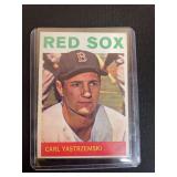 1964 Topps #210 Carl Yastrzemski Boston Red Sox Baseball Card