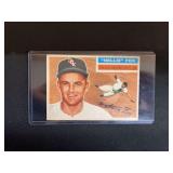 1956 Topps 118 Nellie Fox Chicago White Sox Baseball Card