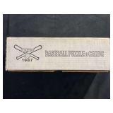 1987 Donruss Baseball Factory Set Sealed Box with Cards