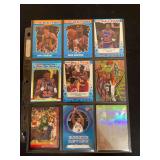 Assorted NBA Basketball Trading Cards Lot Featuring Hall of Famers and Stars