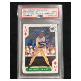 1991 U.S. Playing Cards Ken Griffey Jr. All-Stars Ace of Diamonds Graded PSA 9 Mint