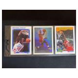 1991 NBA Hoops Michael Jordan Lot of 3 Cards 536, 358, 253