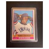 1976 Topps Dennis Eckersley Cleveland Indians Rookie Card #98
