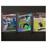 Cole Kmet Chicago Bears Lot of 3 Panini Prestige Football Cards 2020 Rookie & 2021-2022 Xtra Points