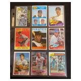 Assorted Major League Baseball Trading Card Lot Featuring Thurman Munson Willie Stargell and Others