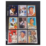 2006-2010 Topps Mickey Mantle Baseball Card Lot of 9