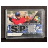 2006 Upper Deck SPx Alex Rodriguez Winning Materials Relic Card - United States