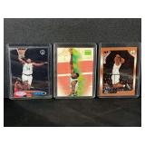 1998-99 Paul Pierce Boston Celtics Rookie Card Lot of 3 Topps SkyBox Stadium Club