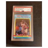 1988 Fleer Basketball Michael Jordan Sticker #7 PSA 4