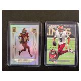 2025 Panini Donruss Elite Jayden Daniels Washington Commanders Lot of 2 Football Cards
