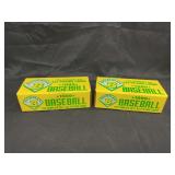 1989 Bowman Baseball Complete Set Lot of 2 Factory Boxes 484 Cards