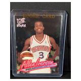 1996-97 Fleer Ultra Allen Iverson Rookie Card #82