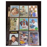 Topps Baseball Multi-Card Lot of 9 Featuring Yogi Berra, Frank Robinson, Juan Marichal, Orlando Cepeda, and Carl Yastrzemski