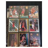 1992-1996 Fleer and Fleer Ultra Michael Jordan Trading Card Lot of 9