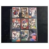 1998-2000 John Elway Football Card Lot - Denver Broncos (9 Cards)