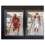 2005 Upper Deck LeBron James Lot of 2 Cards LJ2 LJ26