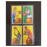 1970 Topps Basketball Lot of 4 Cards - Jerry Lucas, Archie Clark, Fred Carter, Tom Sanders