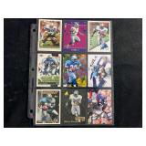 1995-1996 Barry Sanders Football Card Lot of 9