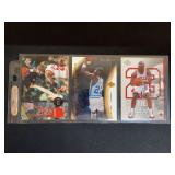 1994, 2003 Upper Deck Michael Jordan Lot of 3 Cards MJ Decade of Dominance J9, Hardcourt MJ1, and MJ24