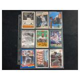 Cal Ripken Jr. Baltimore Orioles Baseball Card Lot of 9 Mixed Brands and Years