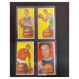 1969 Topps Basketball Lot of 4 Cards Gary Gregor Larry Siegfried Dick Snyder Herm Gilliam