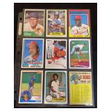 Assorted Major League Baseball Trading Card Lot Featuring Hall of Famers and Stars