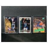 1996-1998 Kevin Garnett Minnesota Timberwolves Trading Card Lot of 3