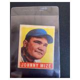 1948 Leaf Johnny Mize #46 Baseball Card