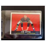 1961 Fleer Football Jim Otto #182 Raw Trading Card Oakland Raiders
