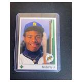 1989 Upper Deck Ken Griffey Jr. #1 Rookie Seattle Mariners Baseball Card