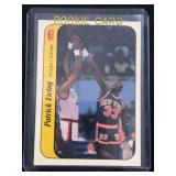 1986 Fleer Patrick Ewing Rookie Card #6 of 11 Basketball
