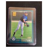 2001 Topps 726 Ichiro Suzuki Rookie Card - Seattle Mariners - Raw