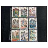 1990 Fleer Baseball Star Lot Featuring Hall of Famers and All-Stars (Multiple Cards)