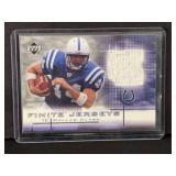 2003 Upper Deck Finite Jerseys FJ-DA Dallas Clark Relic Card