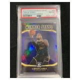 2020 Panini Donruss Optic LeBron James Winner Stays Purple Parallel #20 Graded PSA 8