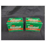 1987 Fleer Baseball Update Set Factory Sealed Box Lot of 2