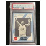 1989 Collegiate Collection Michael Jordan #65 North Carolina Graded PSA 8