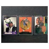 1998-99 Robert Traylor Lot of 3 Basketball Cards (Fleer Ultra Rookies #103, Upper Deck Ovation #76 0594/1000, Upper Deck SPx Finite #216 0803/2500)