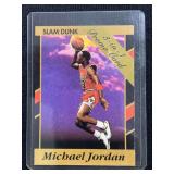 Michael Jordan Slam Dunk 3-in-1 Promo Card Basketball Card