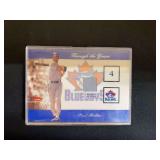 2002 Fleer Greats Through the Years Paul Molitor Toronto Blue Jays Relic Card