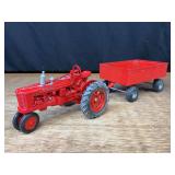 (2) 1/16 Farmall H + Case-IH Wagon Ertl
