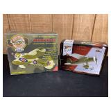 (2) Airplane Banks NIB