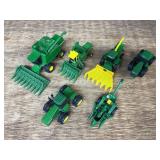 (6) 1/64 John Deere