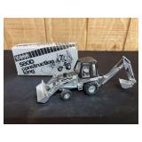 1/35 Case 580D Backhoe Silver 25 Years NIB Conrad